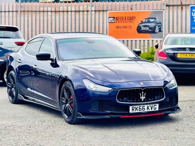 2016 Maserati Ghibli 3.0D V6 Saloon 4dr Diesel ZF Euro 5 (s/s) (275 ps) Saloon Diesel Automatic