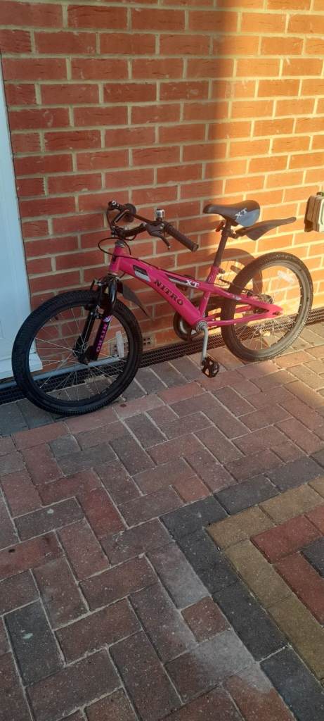 Girls Pink Mountain Bike - Good Condition, Ready to Ride