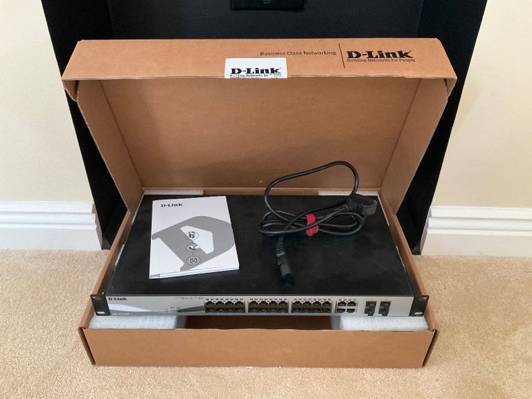 New Network Switch D-Link DGS-1210-24P