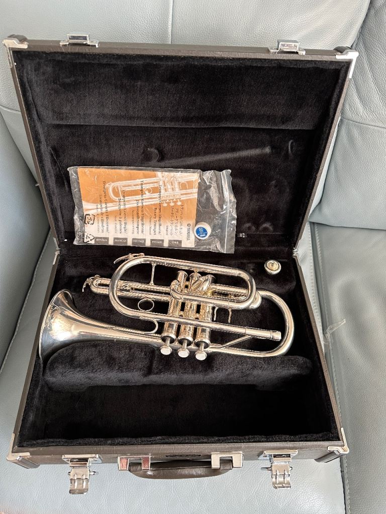 Cornet Yamaha ycr2330II silver ref 28