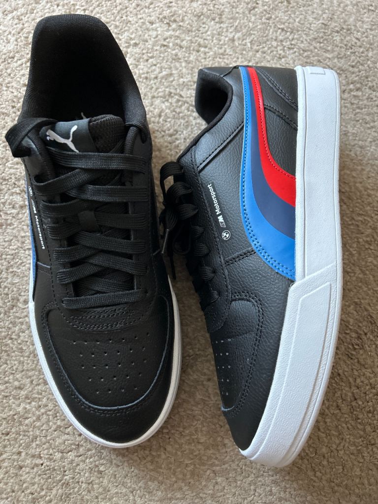 Puma BMW M Motorsport Trainers - Black, New