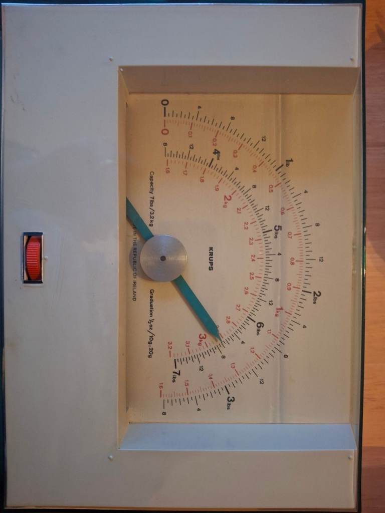 Krups wall mounted kitchen scales 