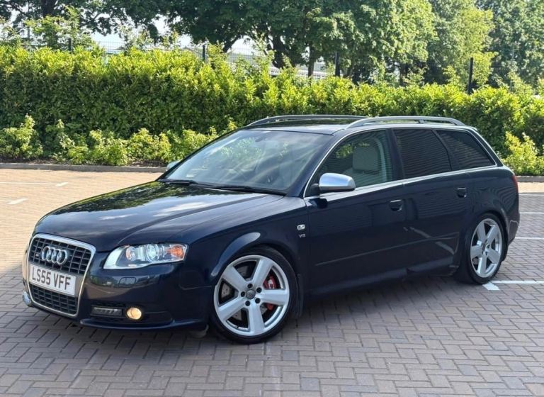 2006 Audi S4 Avant 4.2 V8 Estate Auto 5 Door 344 Bhp Finished In Moro Blue Pearl