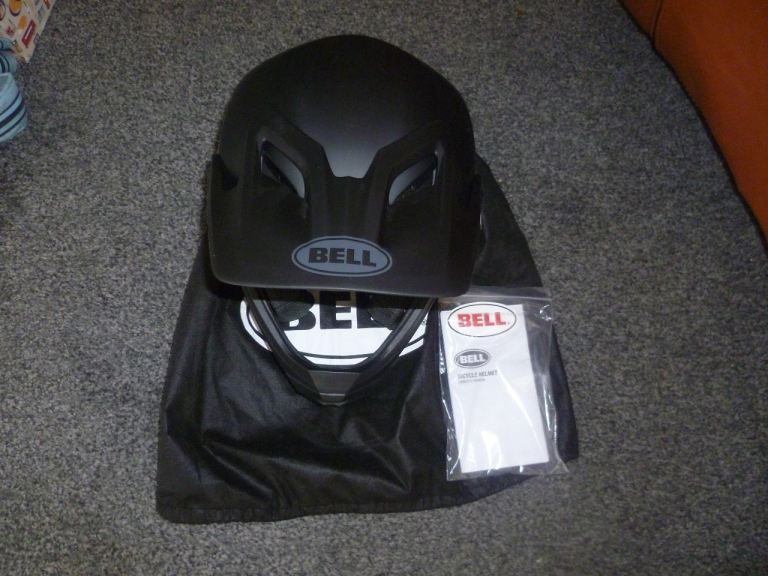Bell Transfer fullface helmet BMX Downhill mountain bike cycling new black small