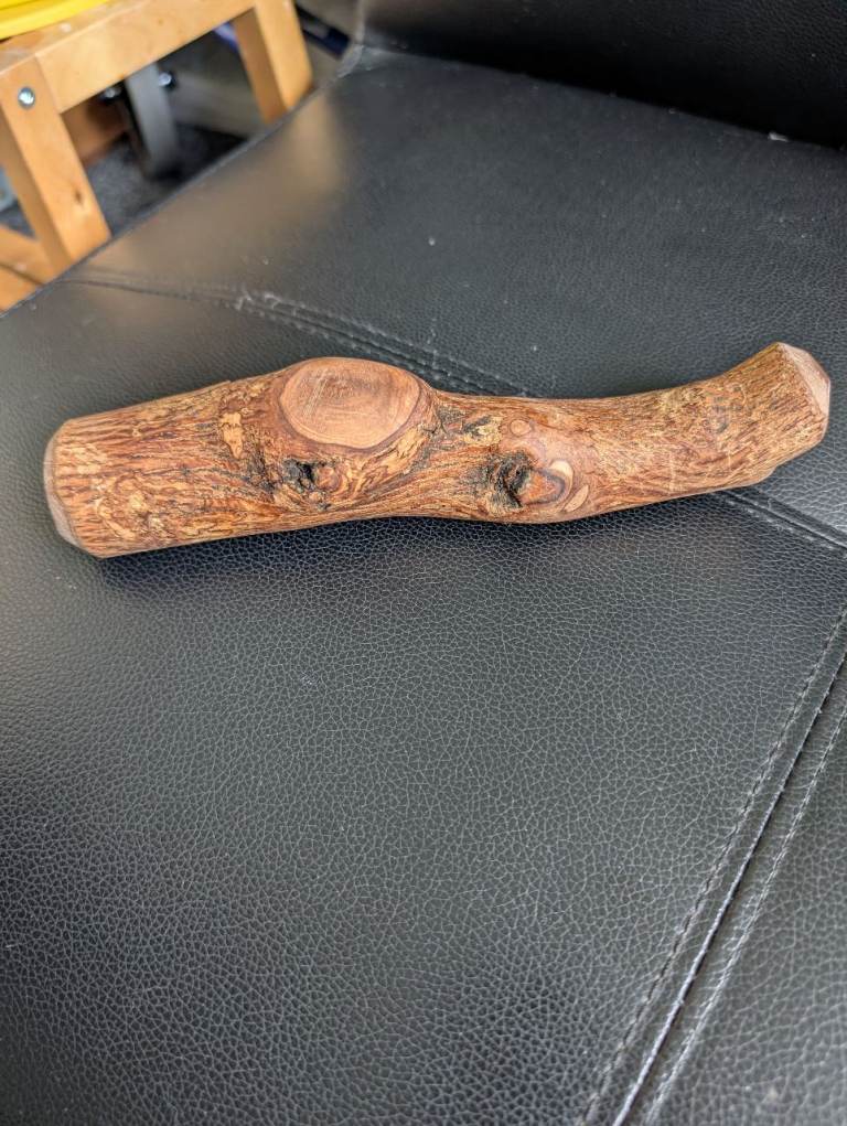 Olive wood dog chew
