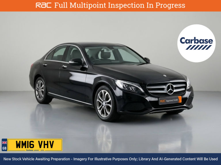 2016 Mercedes-Benz C Class 2.0 C350e 6.4kWh Sport (Premium) Saloon 4dr Petrol Plug-in Hybrid G-Tr...