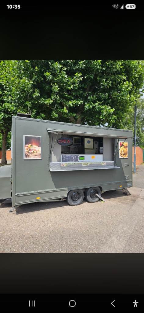 Catering Trailer Mobile Food Unit – Good Condition