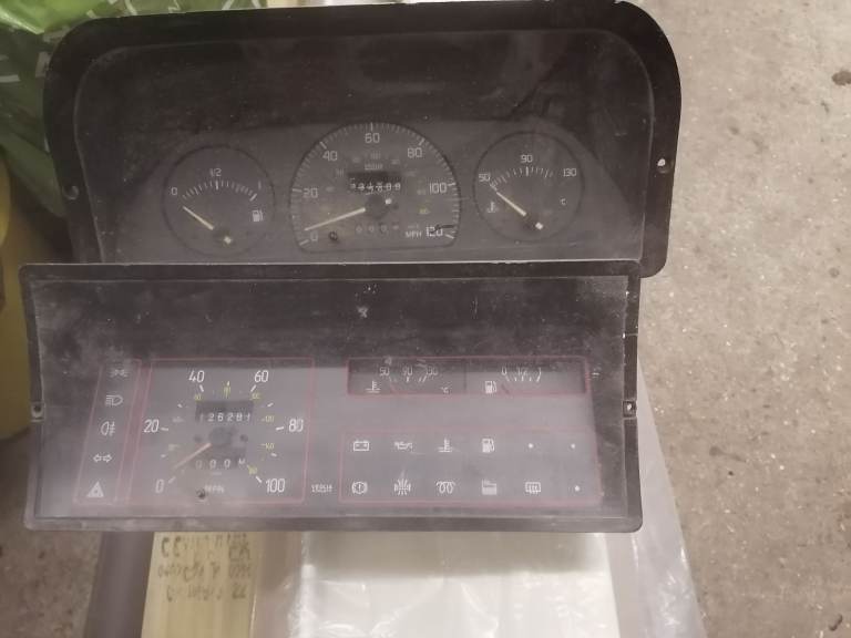 Dash board clocks for Fiat Ducato mk 1 and mk 2
