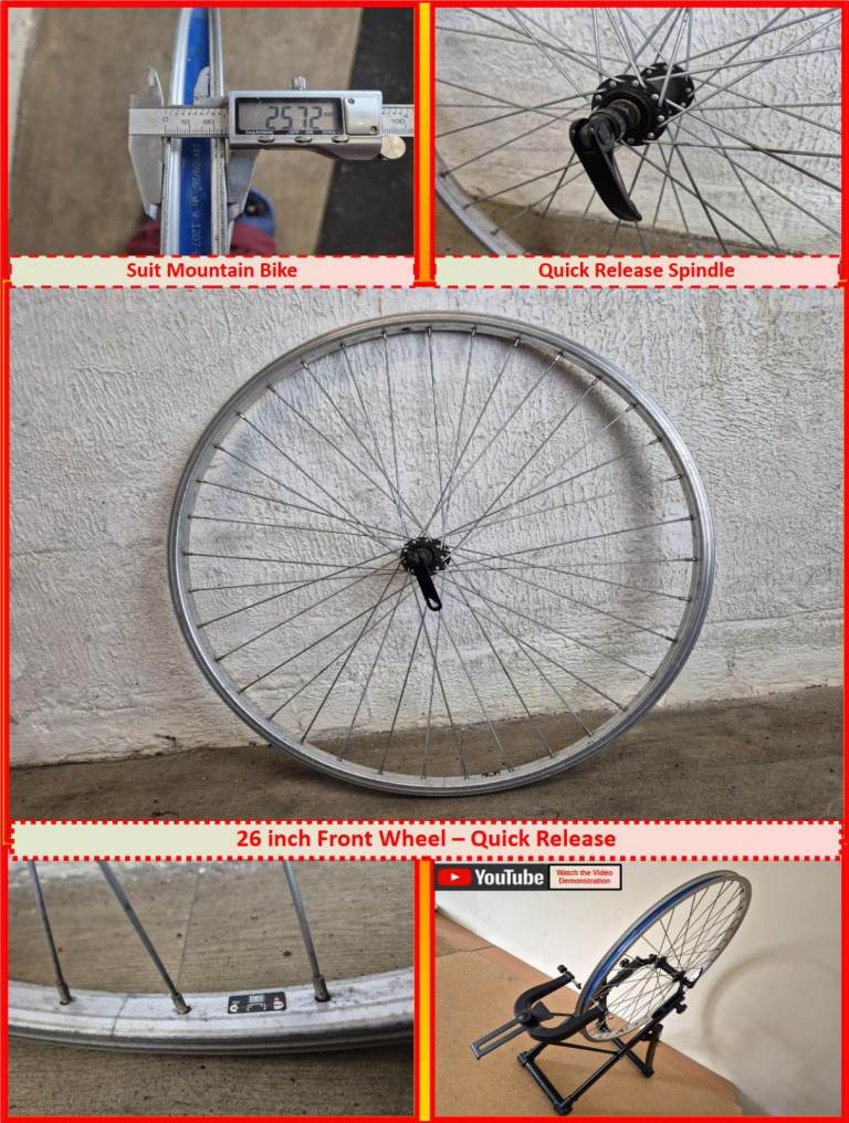 26 inch Front wheel