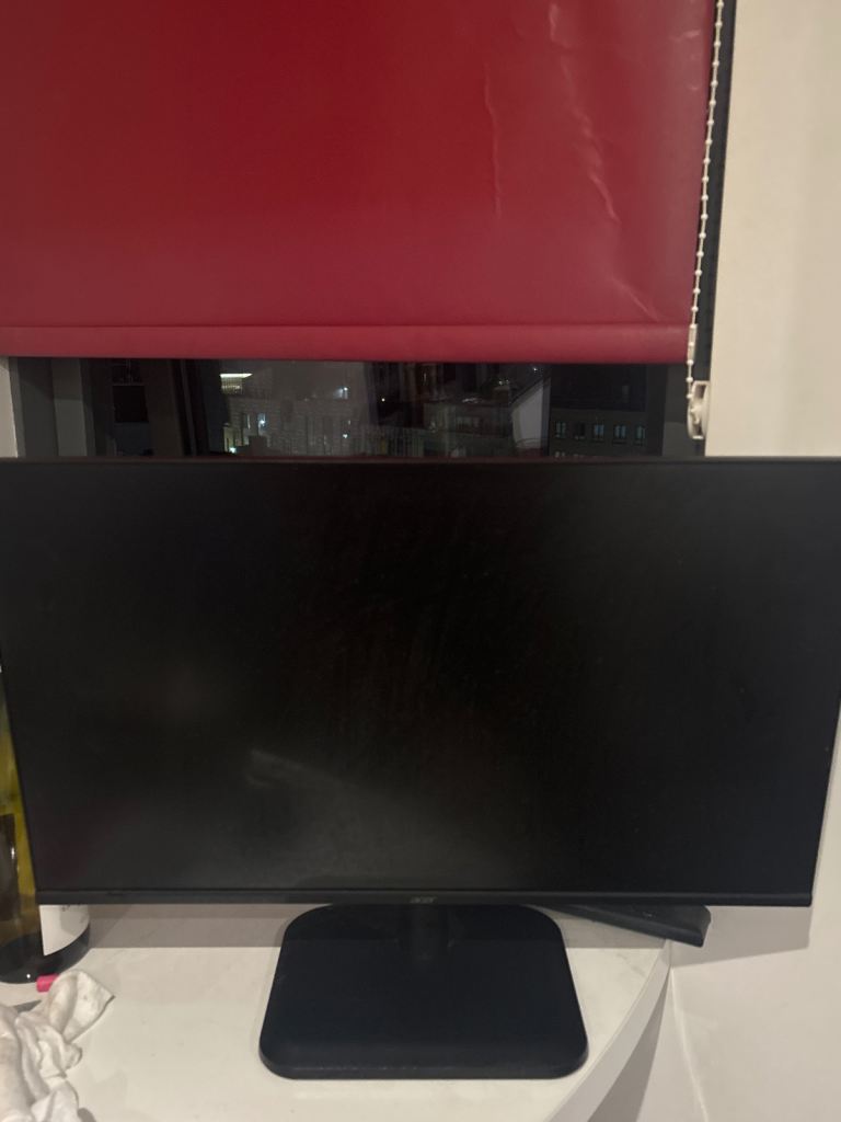 Black Computer Monitor – Good Condition