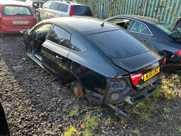 2010 AUDI A6 SALOON BLACK BREAKING SPARES PARTS