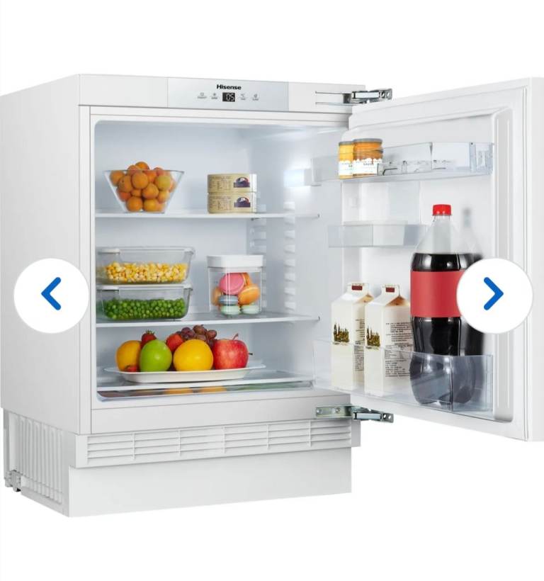 Hisense under counter integrated fridge 