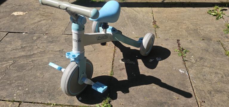 Blue / grey toddler tricycle 