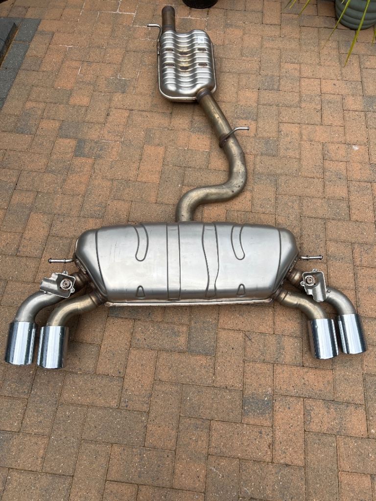 Audi S3 quad exhaust 