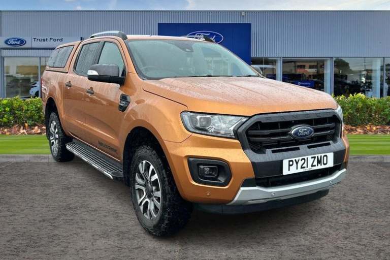 2021 Ford Ranger Wildtrak AUTO 2.0 EcoBlue 213ps 4x4 Double Cab Pick Up, CAMERA, SAT NAV, AI PICK...