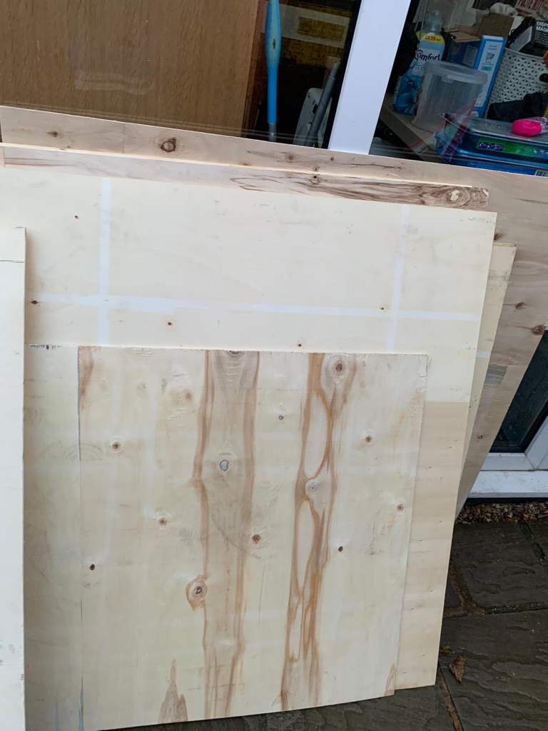 Plywood sheeting various sizes brand new 