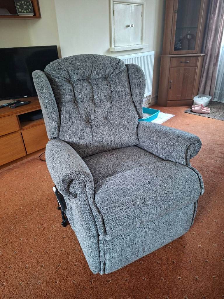 Sherborne Lynton 2M Petite Como Flint Electric Riser Recliner Mobility Chair
