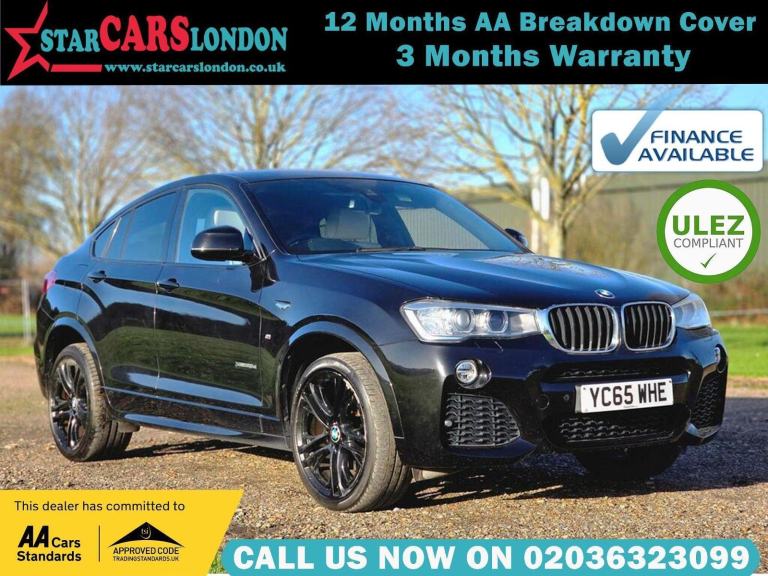 2015 BMW X4 2.0 20d M Sport Auto xDrive Euro 6 (s/s) 5dr COUPE Diesel Automatic