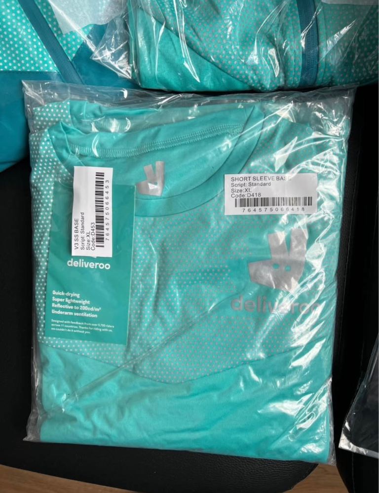 image for DELIVEROO DELIVERY CLOTHES