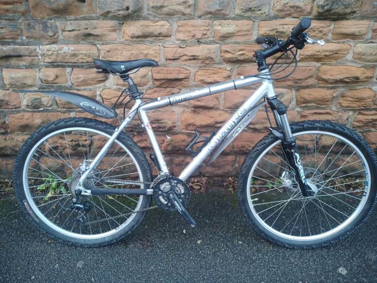 Orange Gringo Silver Aluminium Hard Tail Mountain Bike Hydraulic Brakes