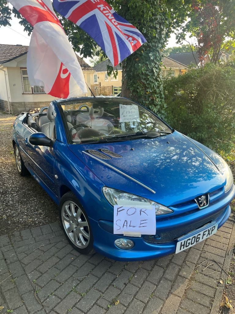 Peugeot, 206, Convertible, 2006, Manual, 1587 (cc), 2 doors