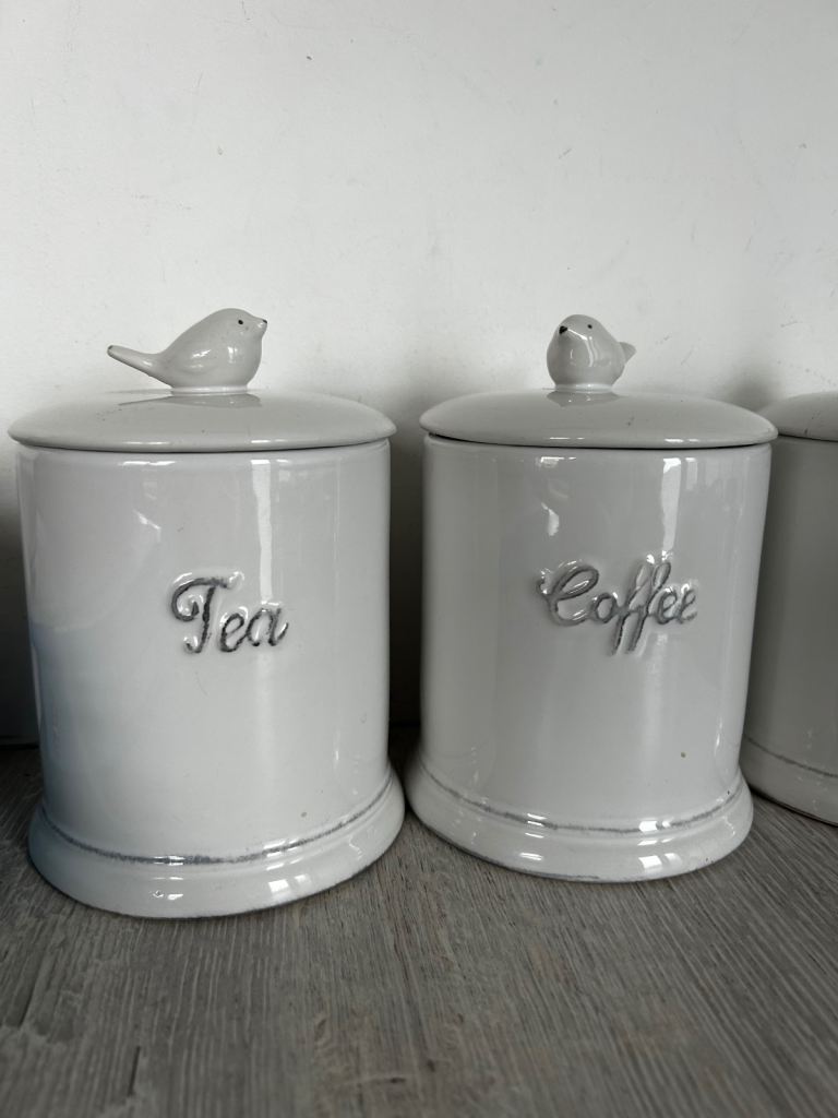 Tea and Coffee Jars 