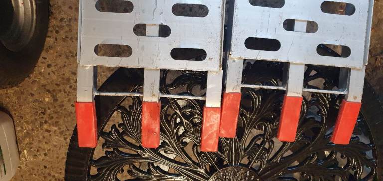 Warrior foldable ramps 