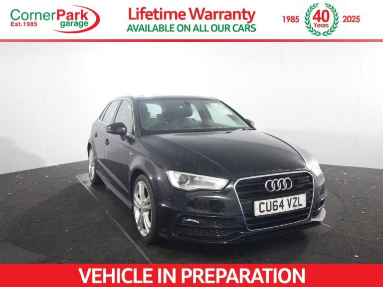 2014 Audi A3 1.4 TFSI S line Sportback 5dr Petrol Manual Euro 6 (s/s) (125 ps) Hatchback Petrol M...