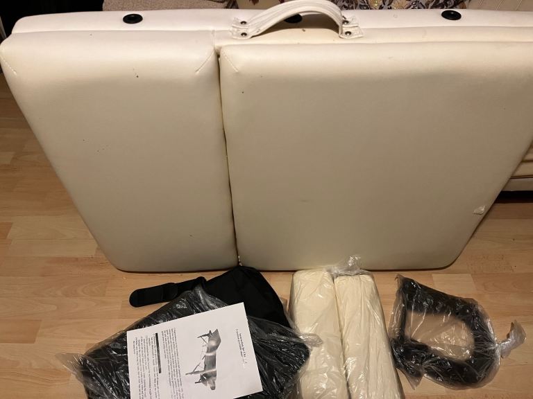 Imperial® Chalfont Massage Bed –3-Section Table 70cm x 195cm with Reiki End Panel & Carry Case