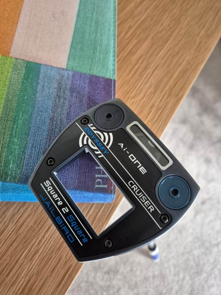 ODYSSEY Ai-ONE SQUARE TO SQUARE JAILBIRD CRUISER PUTTER