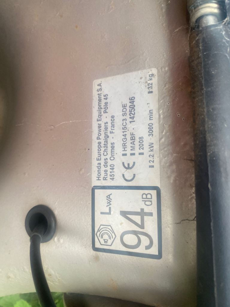 petrol honda mower for parts 