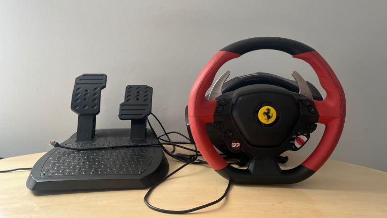 Thrustmaster Ferrari 458 Spider Racing Wheel & Pedals