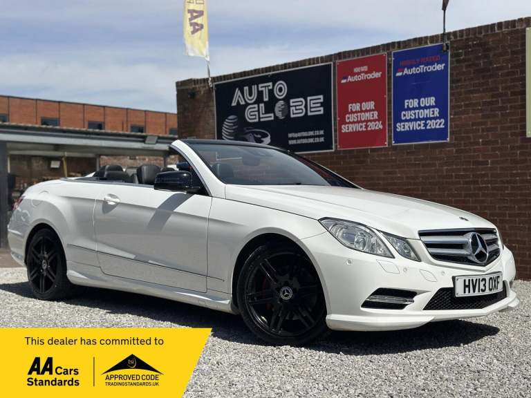 2013 Mercedes-Benz E Class 1.8 E200 BlueEfficiency Sport Cabriolet G-Tronic+ Euro 5 (s/s) 2dr CON...
