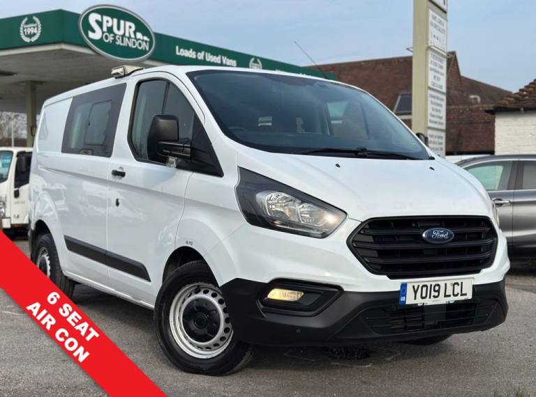 2019 Ford Transit Custom 2.0 320 EcoBlue Crew Van Double Cab 5dr Diesel Manual L1 H1 Euro 6 (6 Se...
