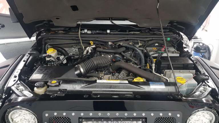 Jeep Wrangler jk 3.8 V6 petrol auto black fresh japanese import - top class 