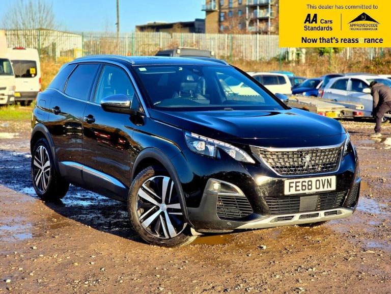 2018 Peugeot 3008 2.0 BlueHDi GT SUV 5dr Diesel EAT Euro 6 (s/s) (180 ps) SUV Diesel Automatic