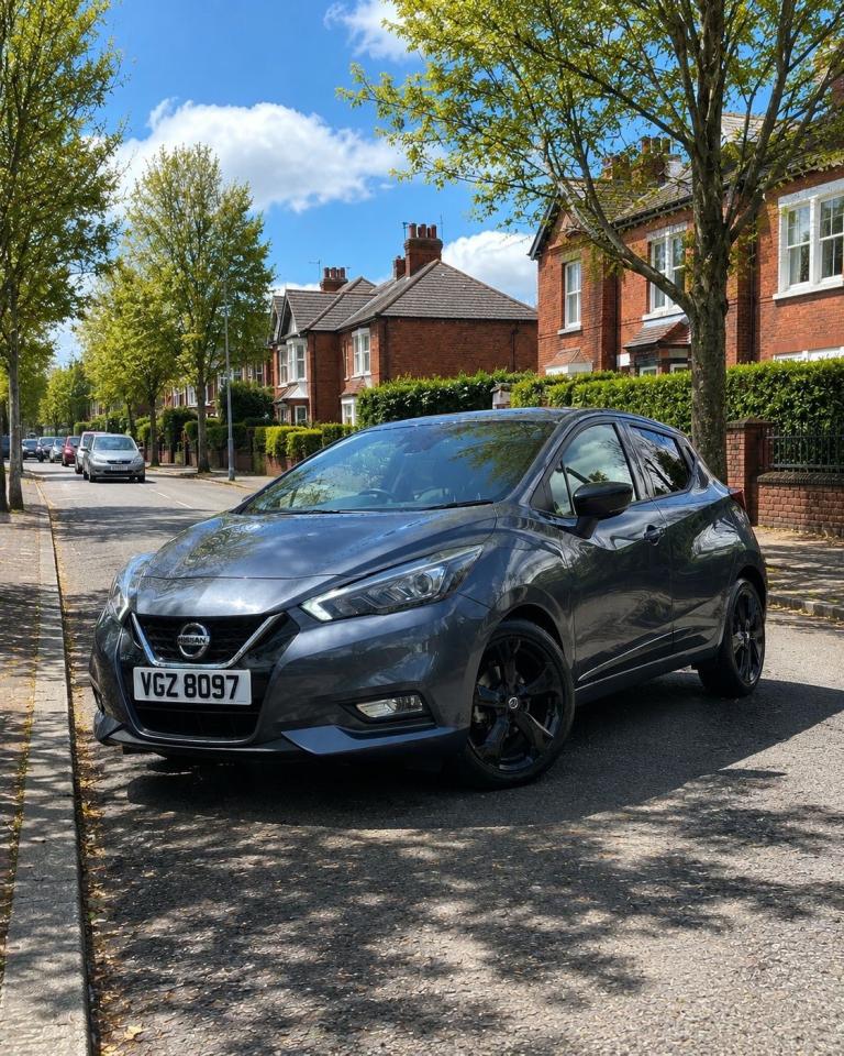 2022 + PRIVATE PLATE, NISSAN MICRA 1.0 IG-T N-SPORT MANUAL, 27K, FSH, MOT, ULEZ, HALF LEATHER