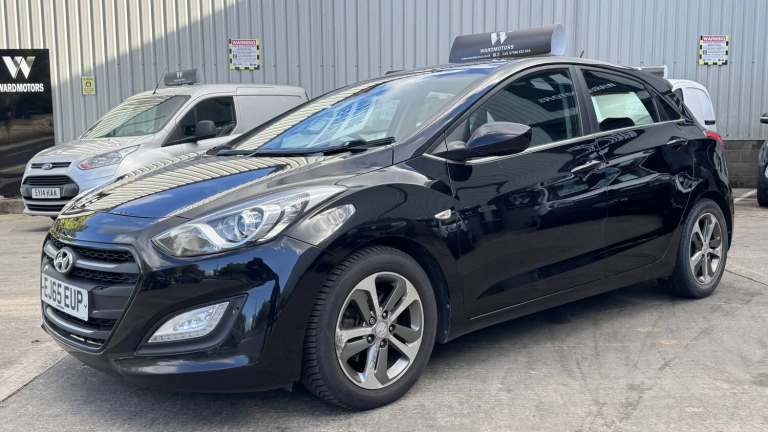 2015 Hyundai i30 1.4 Blue Drive SE Black 5dr 1 KEEPER+8 STAMPS+CRUISE Hatchback Petrol Manual