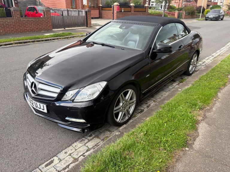 2012 Mercedes E250 AMG SPORT CONVERTIBLE 7G AUTO 1 OWNER 136K FSH