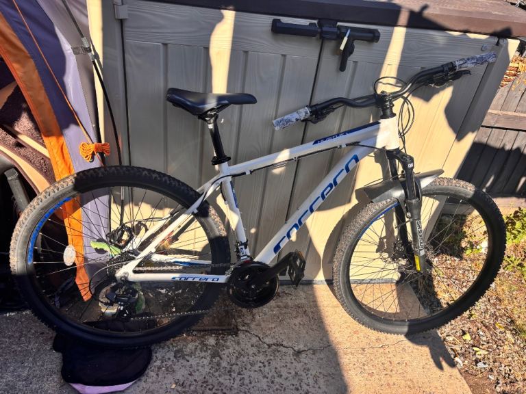 Carrera Hustle Mountain Bike – White, Good Condition