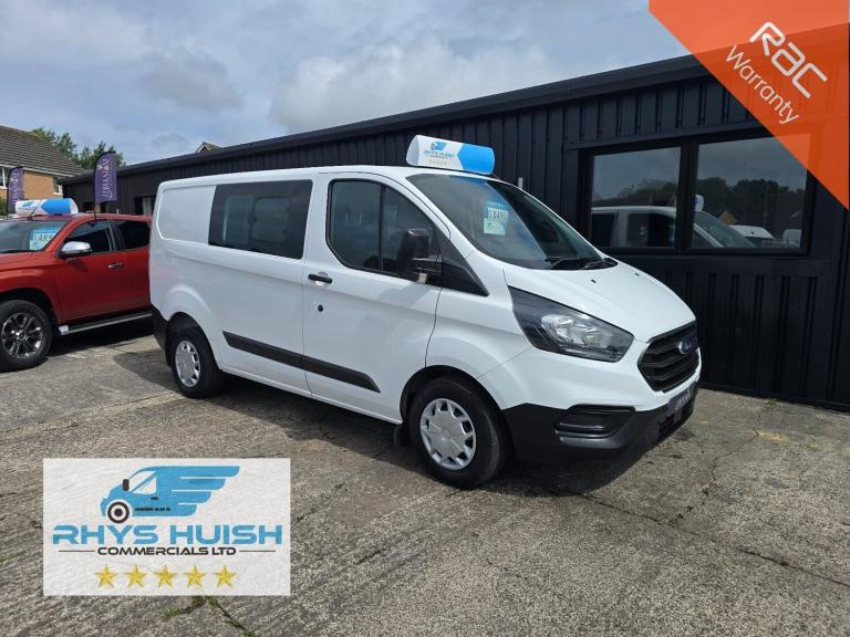2018 Ford Transit Custom 2.0 TDCi 130ps Low Roof D/Cab Van PANEL VAN DIESEL Manual