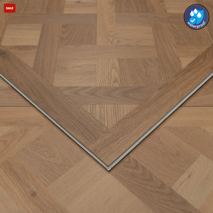  Lushwood Classic Natural Click Vinyl flooring: One Stop Flooring UK
