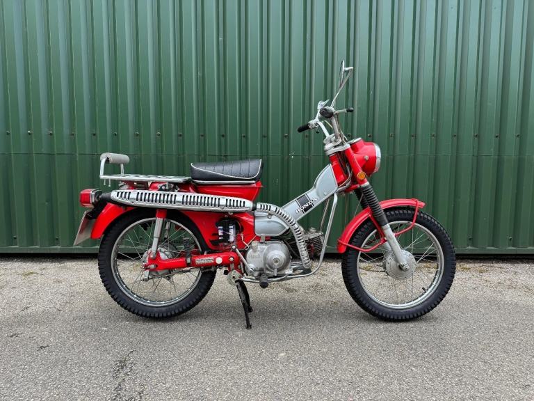 Honda CT90 Trail 1971 Red US Import in 2019 Runs and Rides Nice Original Bike 