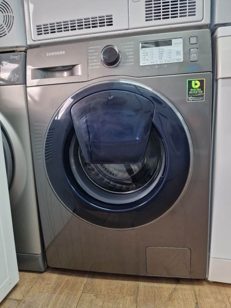 Samsung Eco Bubble Washing Machine with Add Wash - 9KG 1400 Spin - Graphite