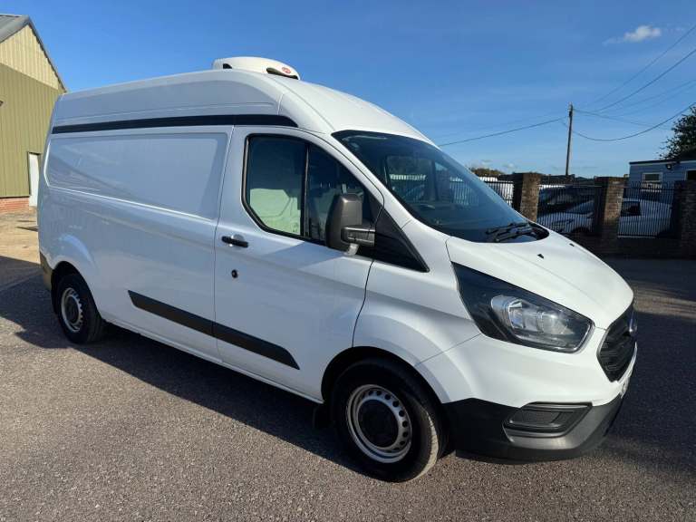2021 Ford Transit Custom 2.0 EcoBlue 130ps LWB High Roof Leader Van FRIDGE EX NHS AIR CON FSH PAN...