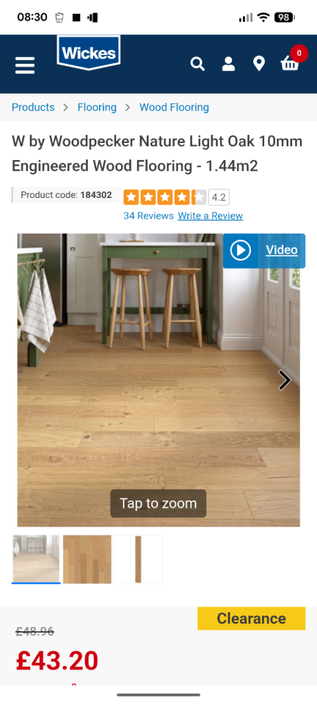 Engineered oak flooring FREE