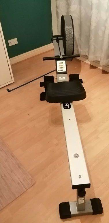 V-Fit  Air Rower _ Very Compact Space-saving foldable design