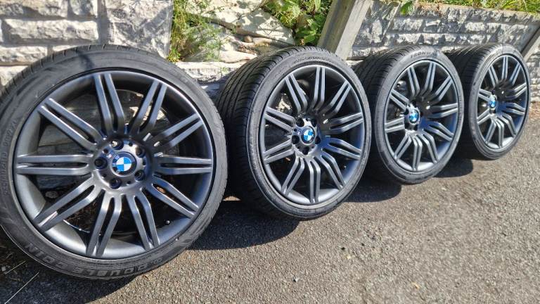 Genuine 19" Bmw Spider M-sport style 172/172m Staggered 5x120 Alloy Wheels