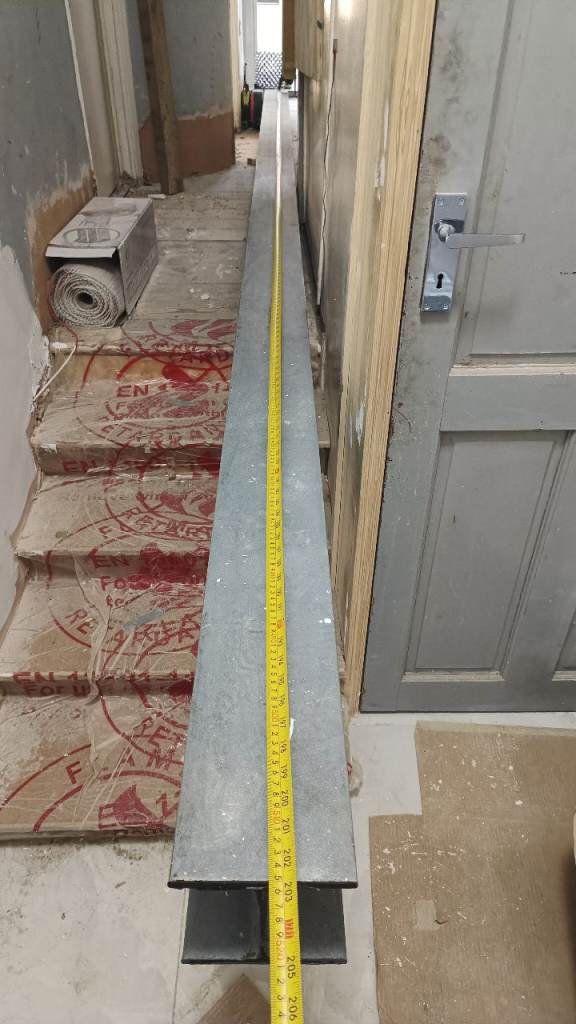 New RSJ Steel Beam 152 x 152 x 30. Long 5150mm
