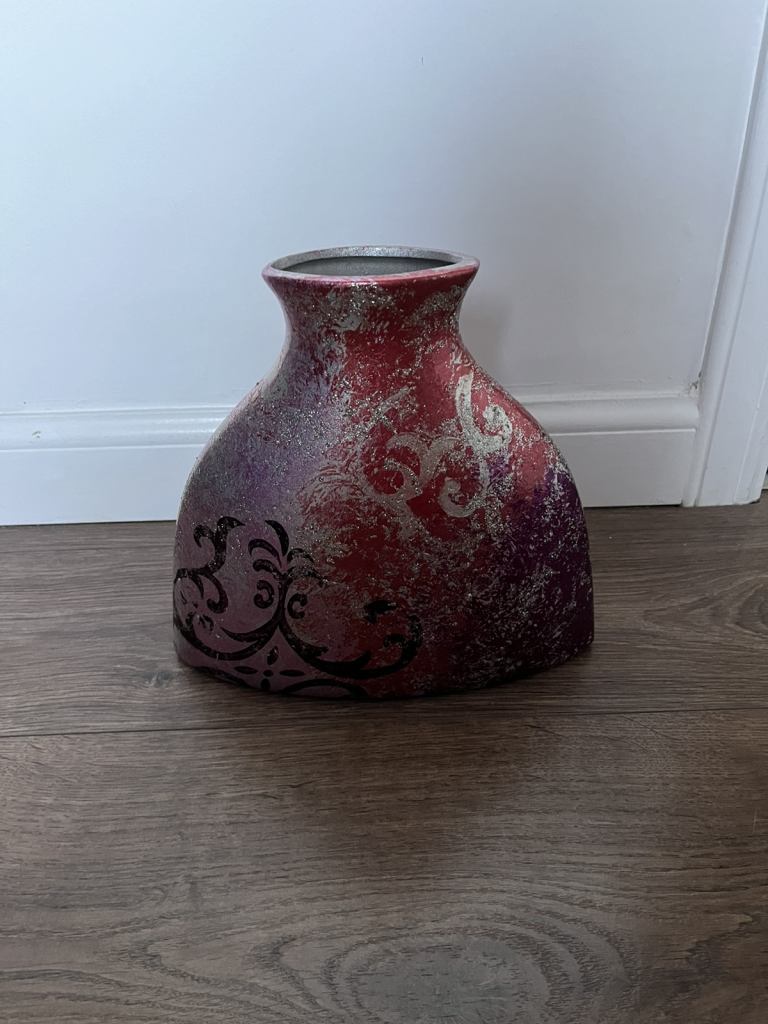 Glitter Vase